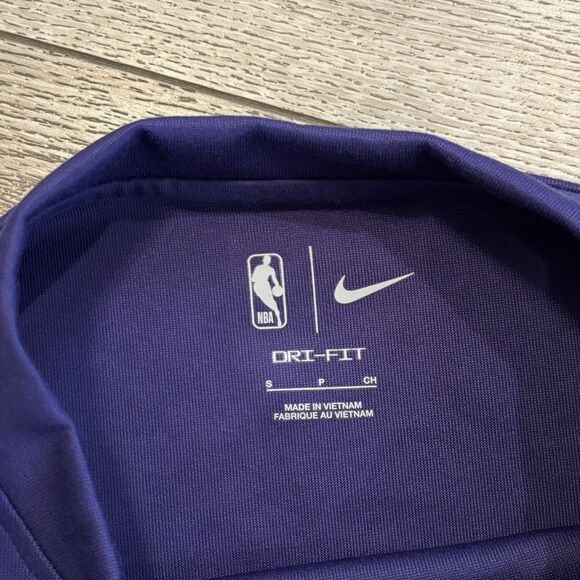 NBA Nike Phoenix Suns Sweater Mens Small Dri-FIT Performance Pullover NWT - Picture 5 of 6